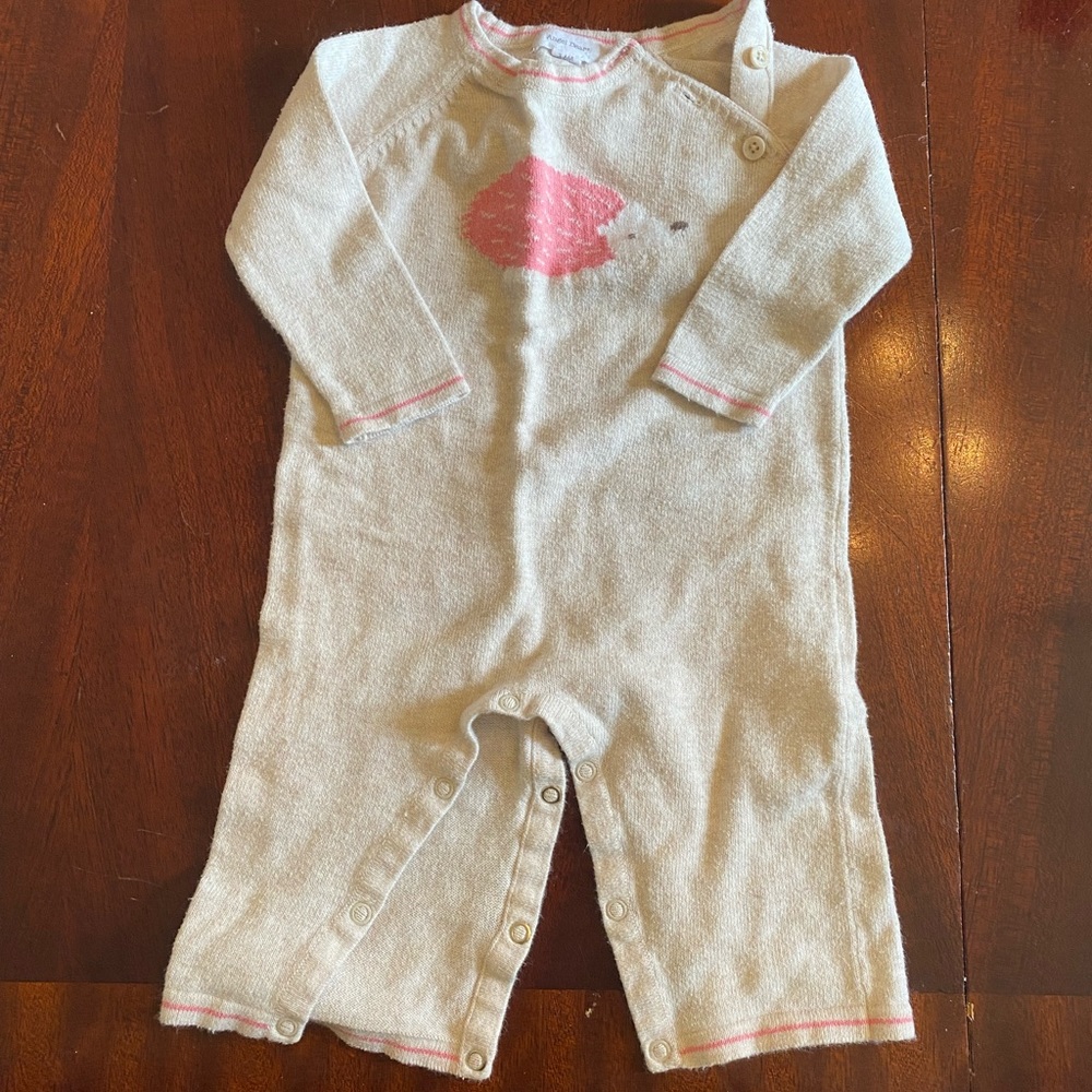 Angel dear sweater onesie